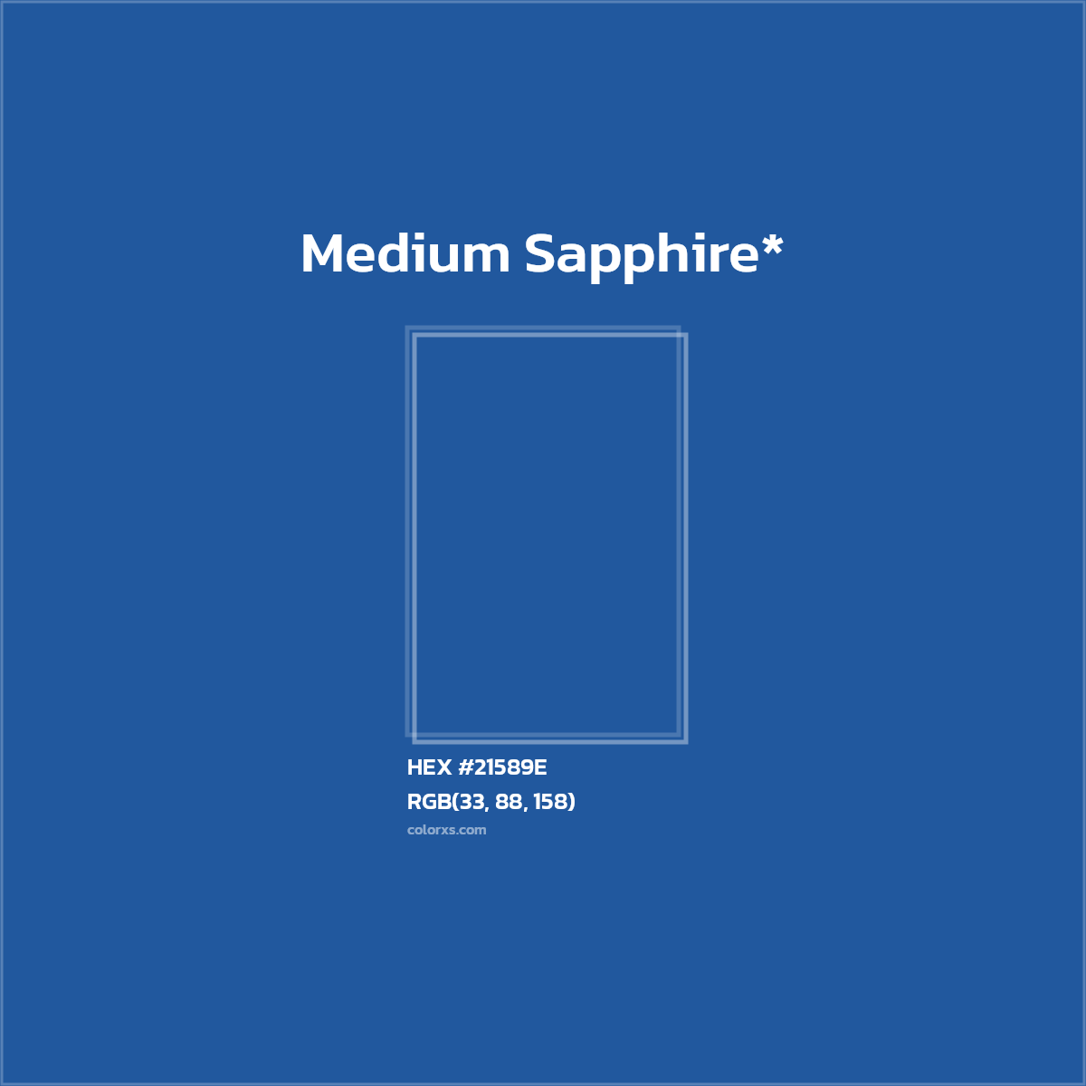 HEX #21589E Color Name, Color Code, Palettes, Similar Paints, Images