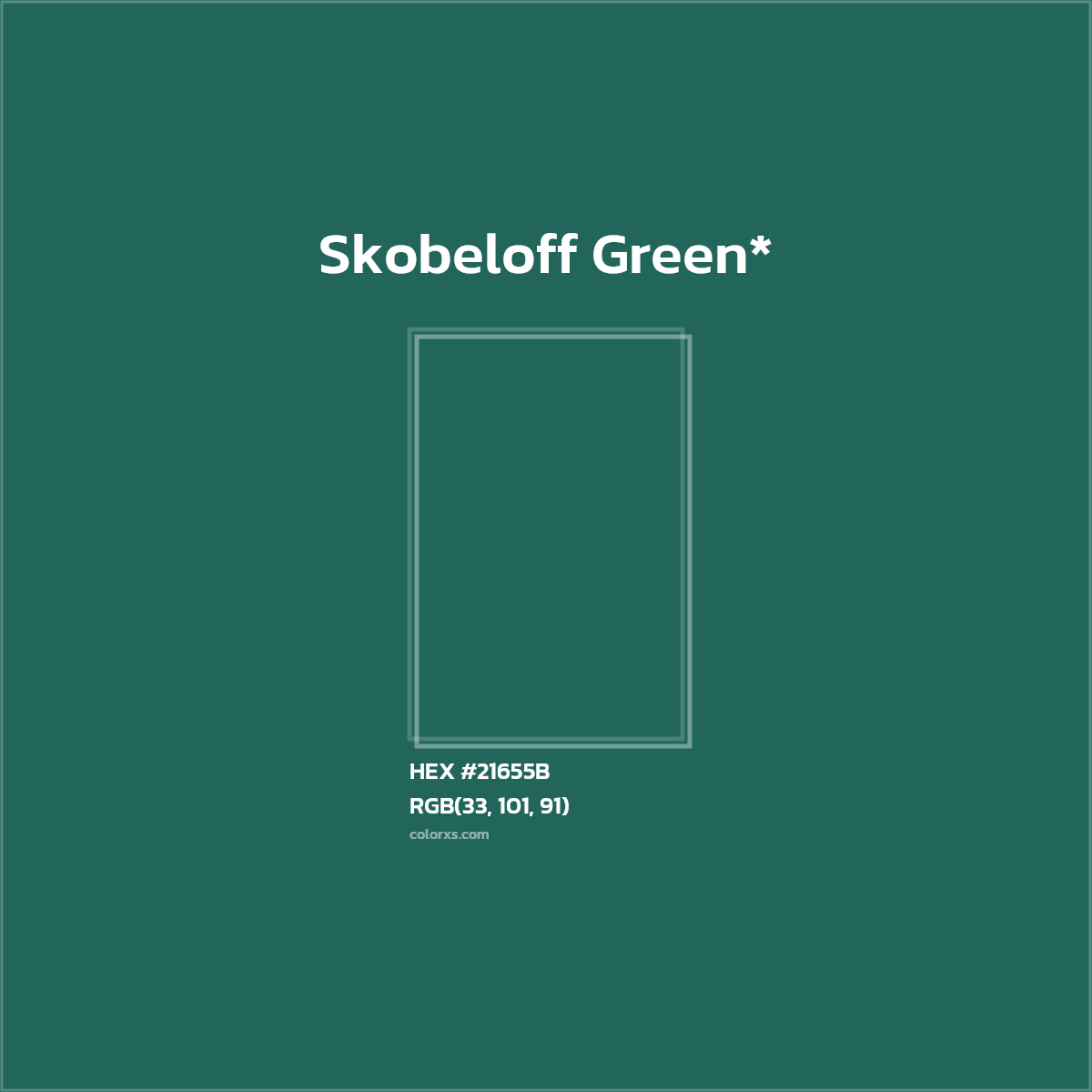 HEX #21655B Color Name, Color Code, Palettes, Similar Paints, Images