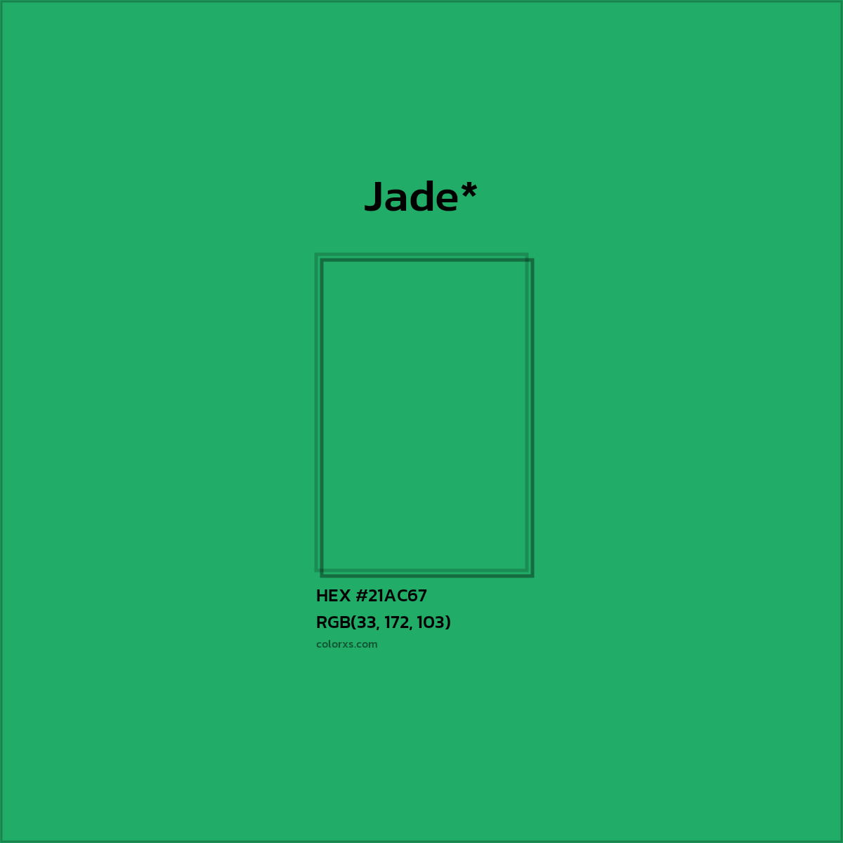 HEX #21AC67 Color Name, Color Code, Palettes, Similar Paints, Images