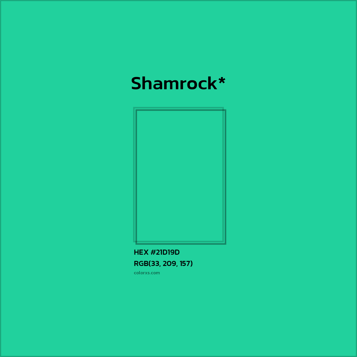HEX #21D19D Color Name, Color Code, Palettes, Similar Paints, Images