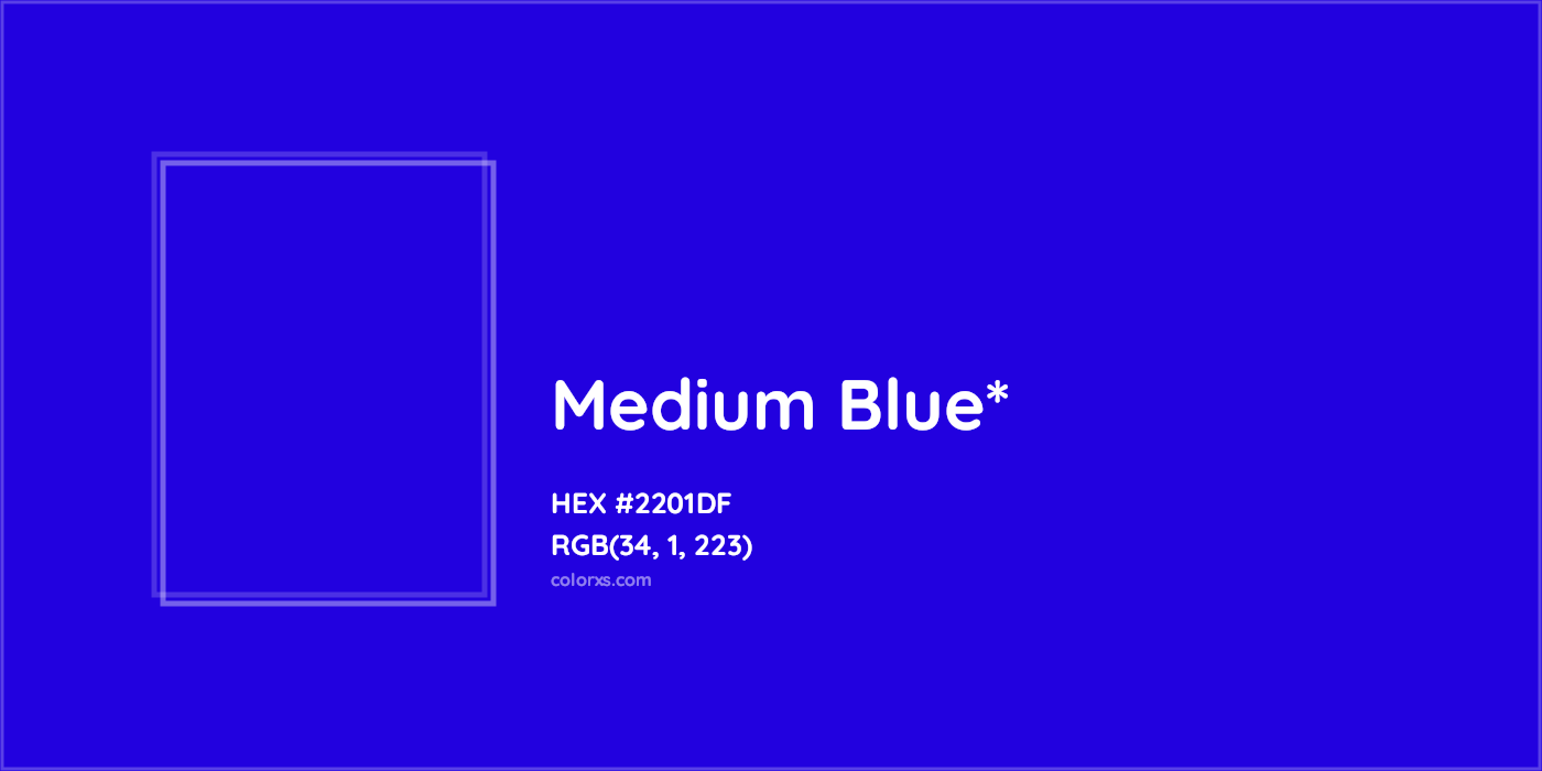 HEX #2201DF Color Name, Color Code, Palettes, Similar Paints, Images
