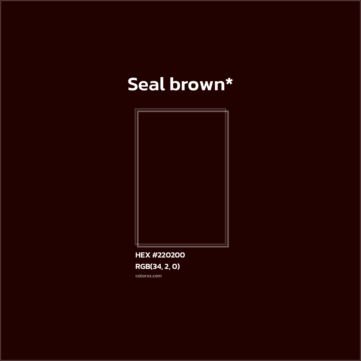 HEX #220200 Color Name, Color Code, Palettes, Similar Paints, Images