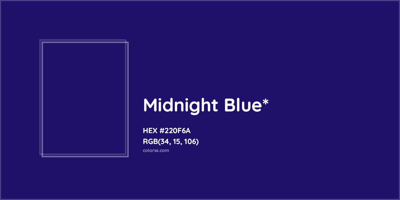 HEX #220F6A Color Name, Color Code, Palettes, Similar Paints, Images