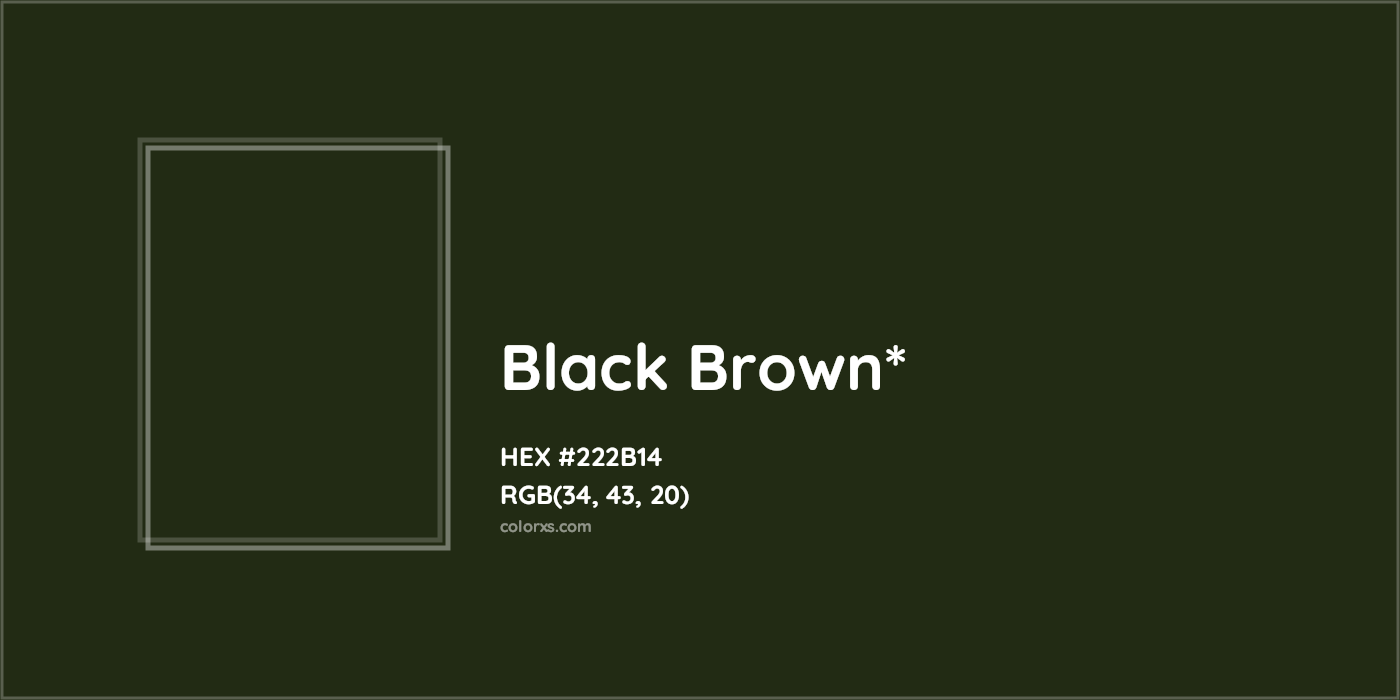 HEX #222B14 Color Name, Color Code, Palettes, Similar Paints, Images