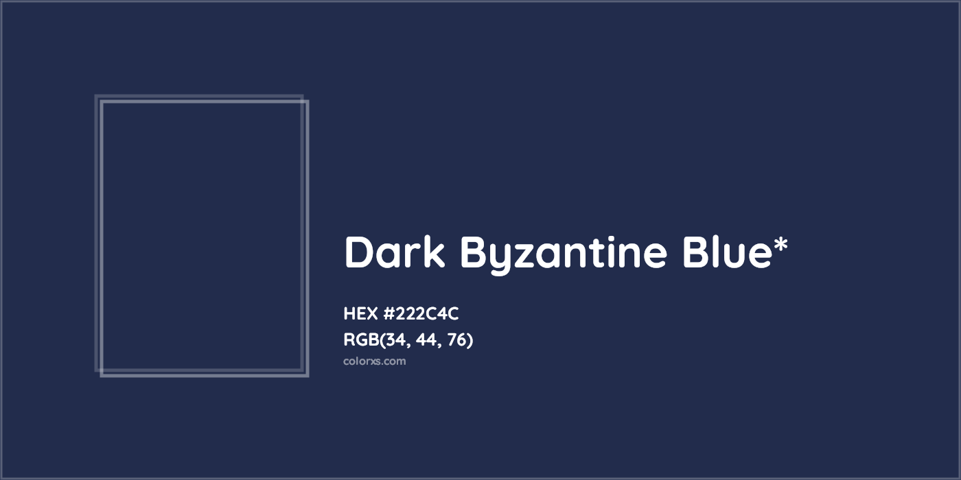 HEX #222C4C Color Name, Color Code, Palettes, Similar Paints, Images