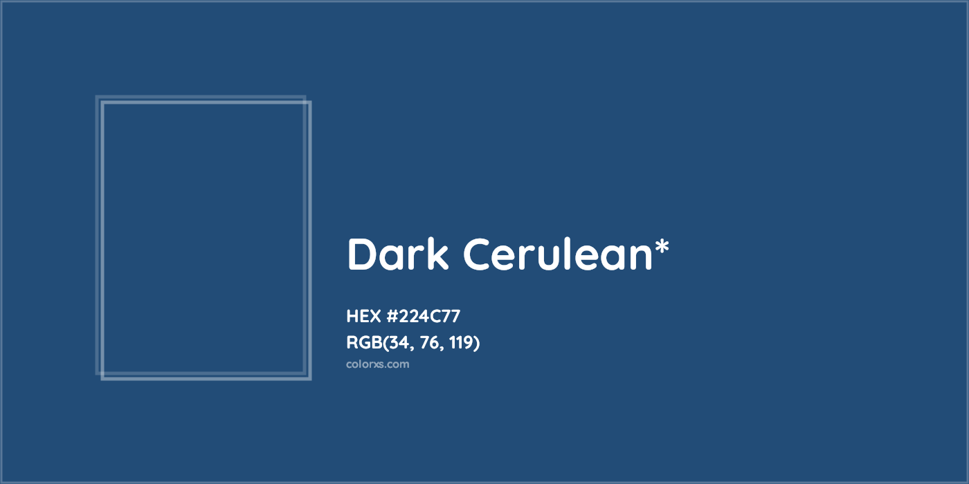 HEX #224C77 Color Name, Color Code, Palettes, Similar Paints, Images