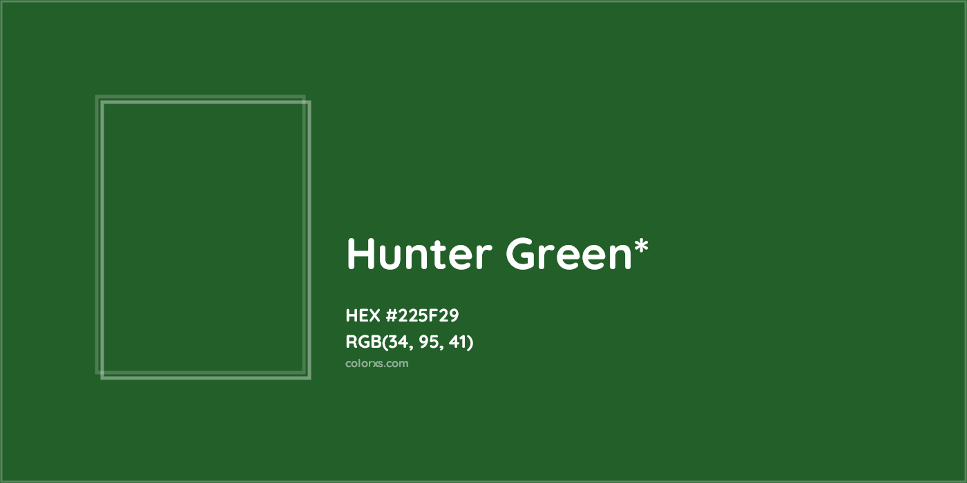 HEX #225F29 Color Name, Color Code, Palettes, Similar Paints, Images