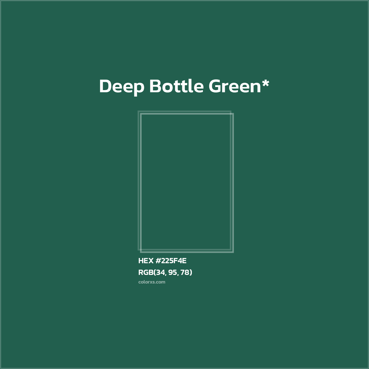 HEX #225F4E Color Name, Color Code, Palettes, Similar Paints, Images