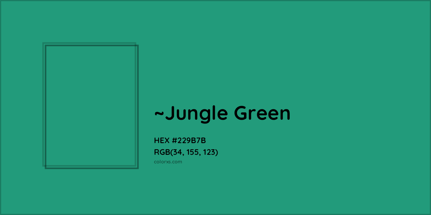 HEX #229B7B Color Name, Color Code, Palettes, Similar Paints, Images
