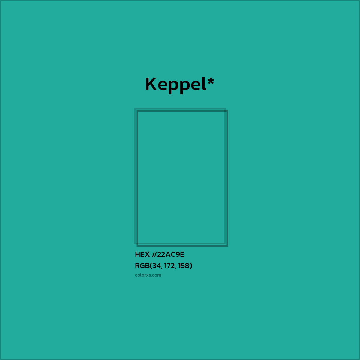 HEX #22AC9E Color Name, Color Code, Palettes, Similar Paints, Images