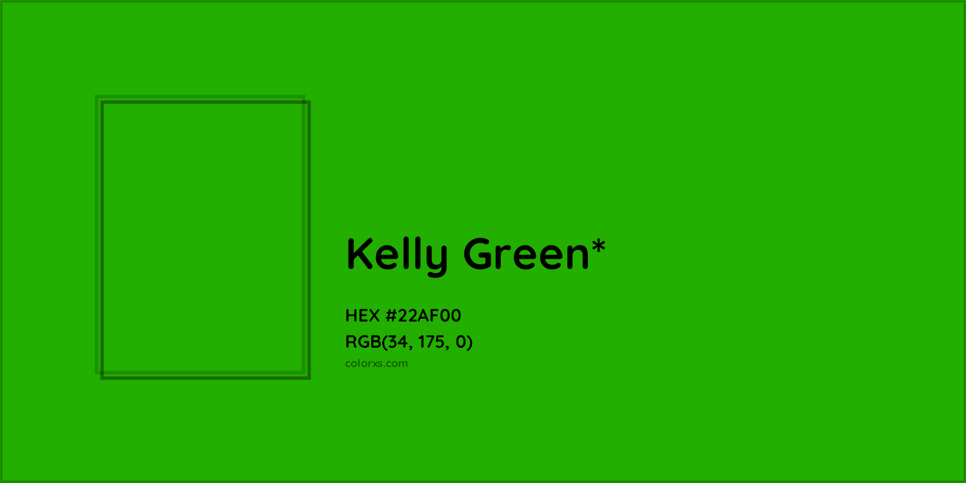 HEX #22AF00 Color Name, Color Code, Palettes, Similar Paints, Images