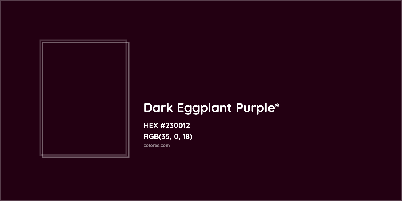 HEX #230012 Color Name, Color Code, Palettes, Similar Paints, Images