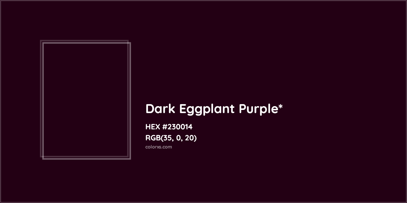 HEX #230014 Color Name, Color Code, Palettes, Similar Paints, Images