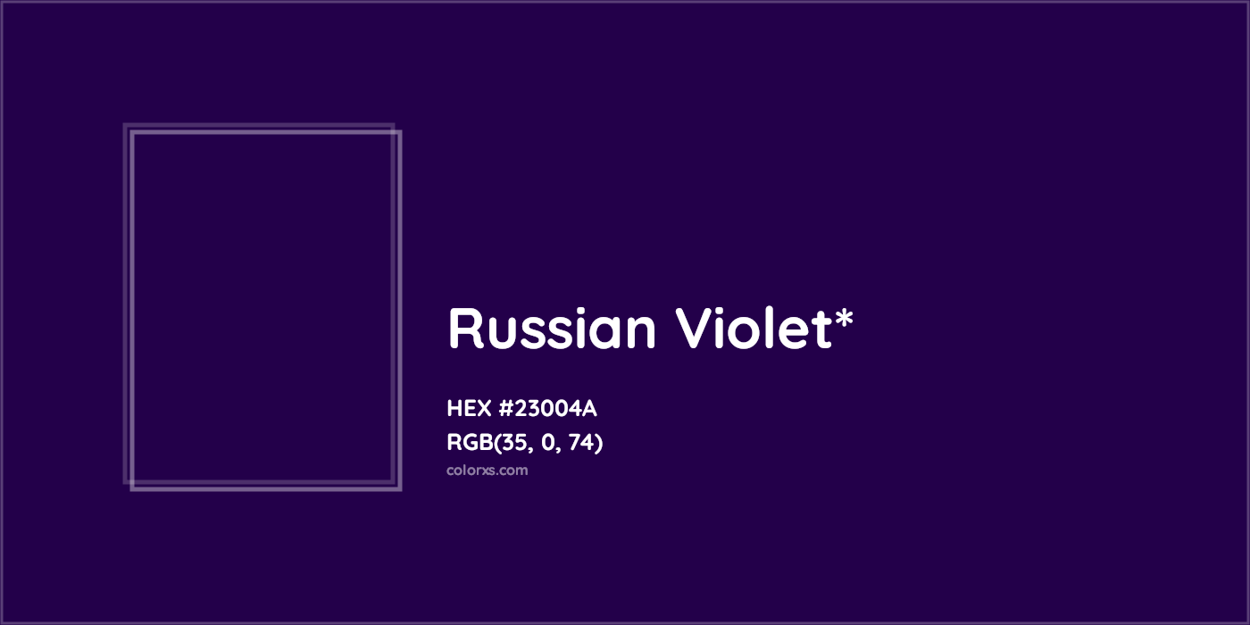 HEX #23004A Color Name, Color Code, Palettes, Similar Paints, Images