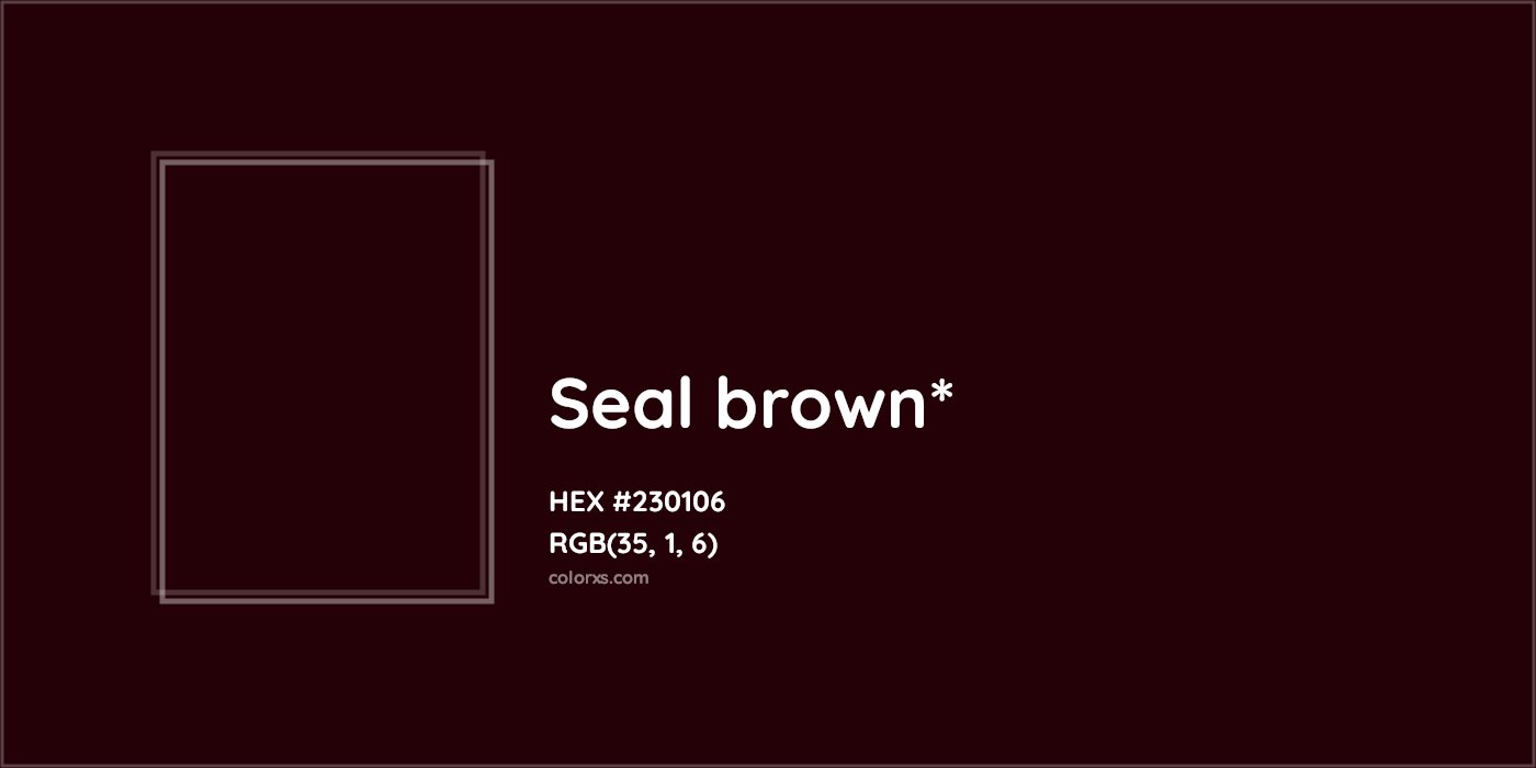 HEX #230106 Color Name, Color Code, Palettes, Similar Paints, Images