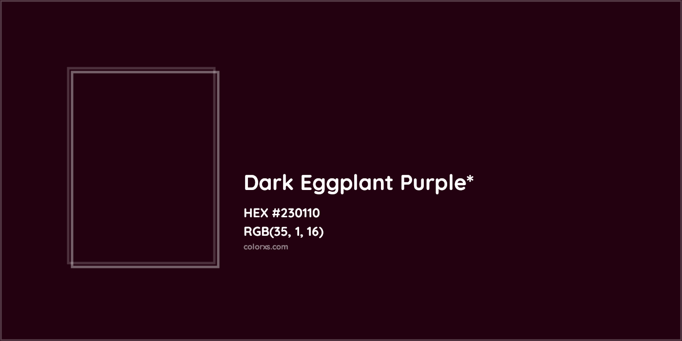 HEX #230110 Color Name, Color Code, Palettes, Similar Paints, Images