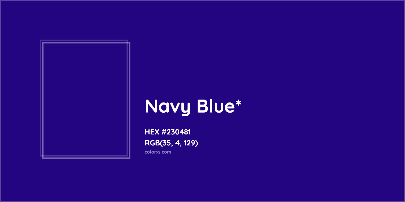 HEX #230481 Color Name, Color Code, Palettes, Similar Paints, Images