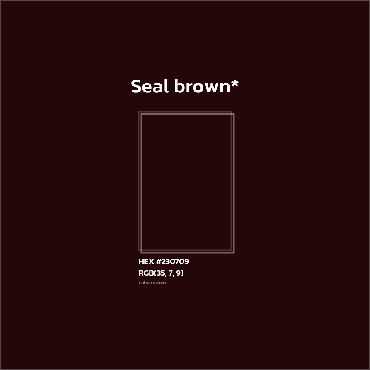 HEX #230709 Color Name, Color Code, Palettes, Similar Paints, Images