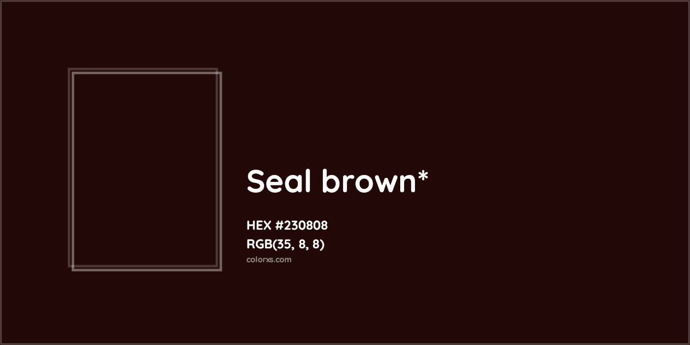 HEX #230808 Color Name, Color Code, Palettes, Similar Paints, Images