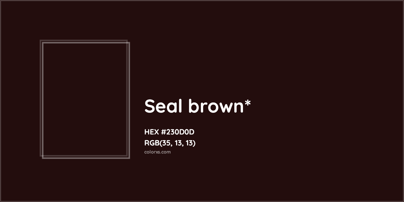 HEX #230D0D Color Name, Color Code, Palettes, Similar Paints, Images