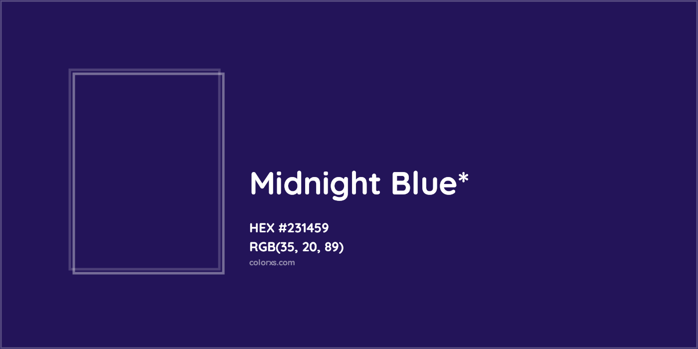 HEX #231459 Color Name, Color Code, Palettes, Similar Paints, Images