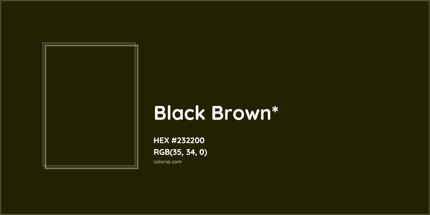 HEX #232200 Color Name, Color Code, Palettes, Similar Paints, Images