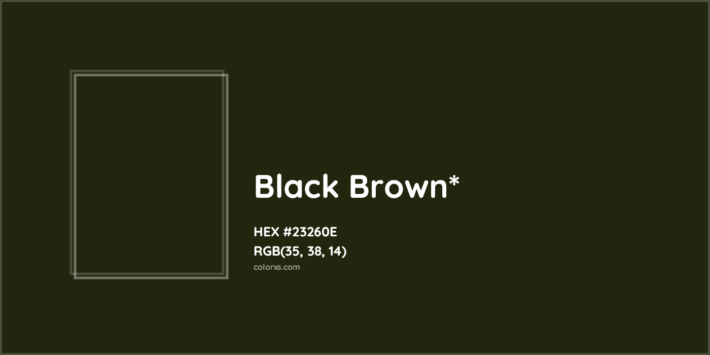 HEX #23260E Color Name, Color Code, Palettes, Similar Paints, Images