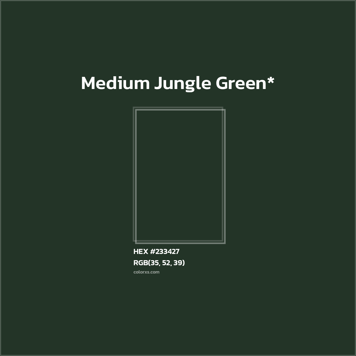 HEX #233427 Color Name, Color Code, Palettes, Similar Paints, Images