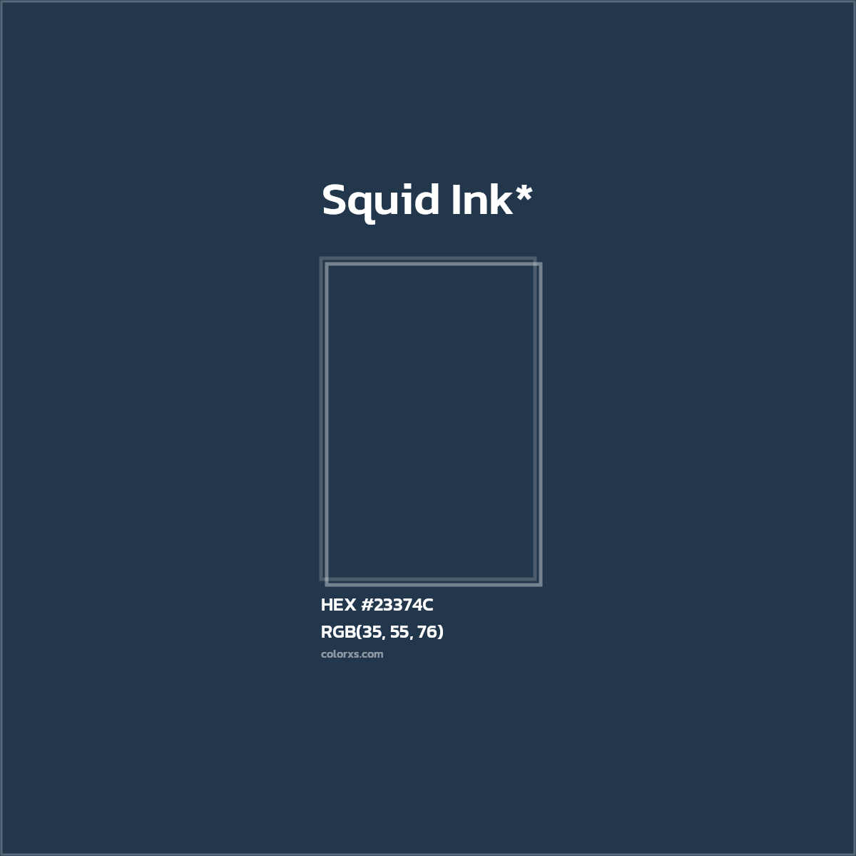 HEX #23374C Color Name, Color Code, Palettes, Similar Paints, Images
