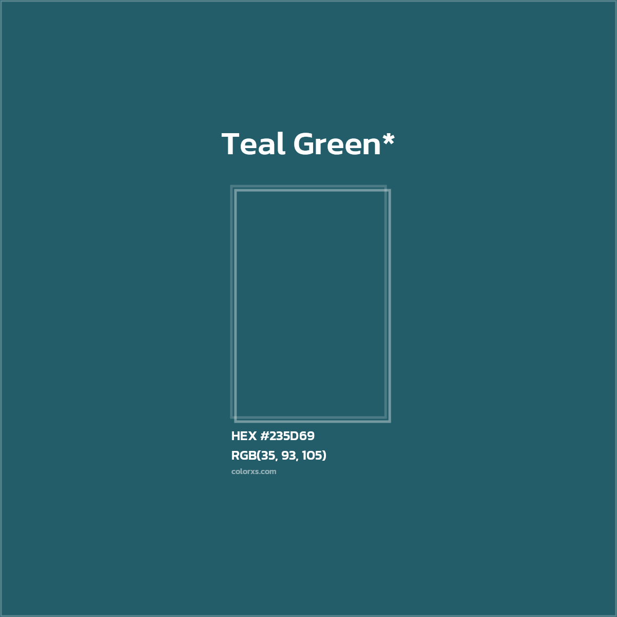 HEX #235D69 Color Name, Color Code, Palettes, Similar Paints, Images