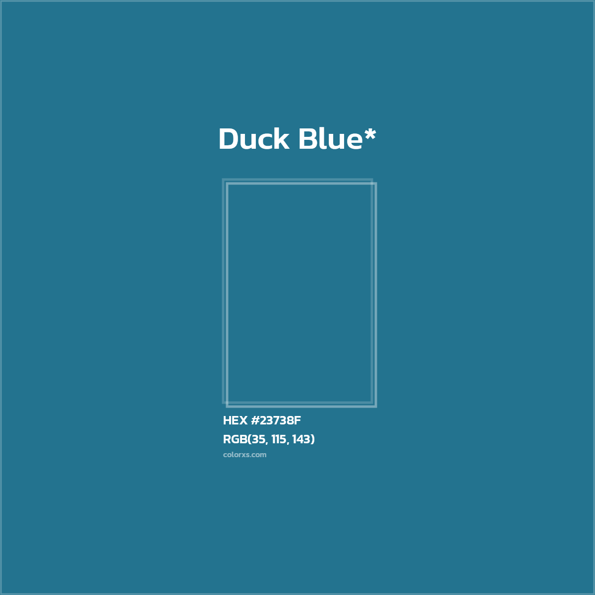 HEX #23738F Color Name, Color Code, Palettes, Similar Paints, Images
