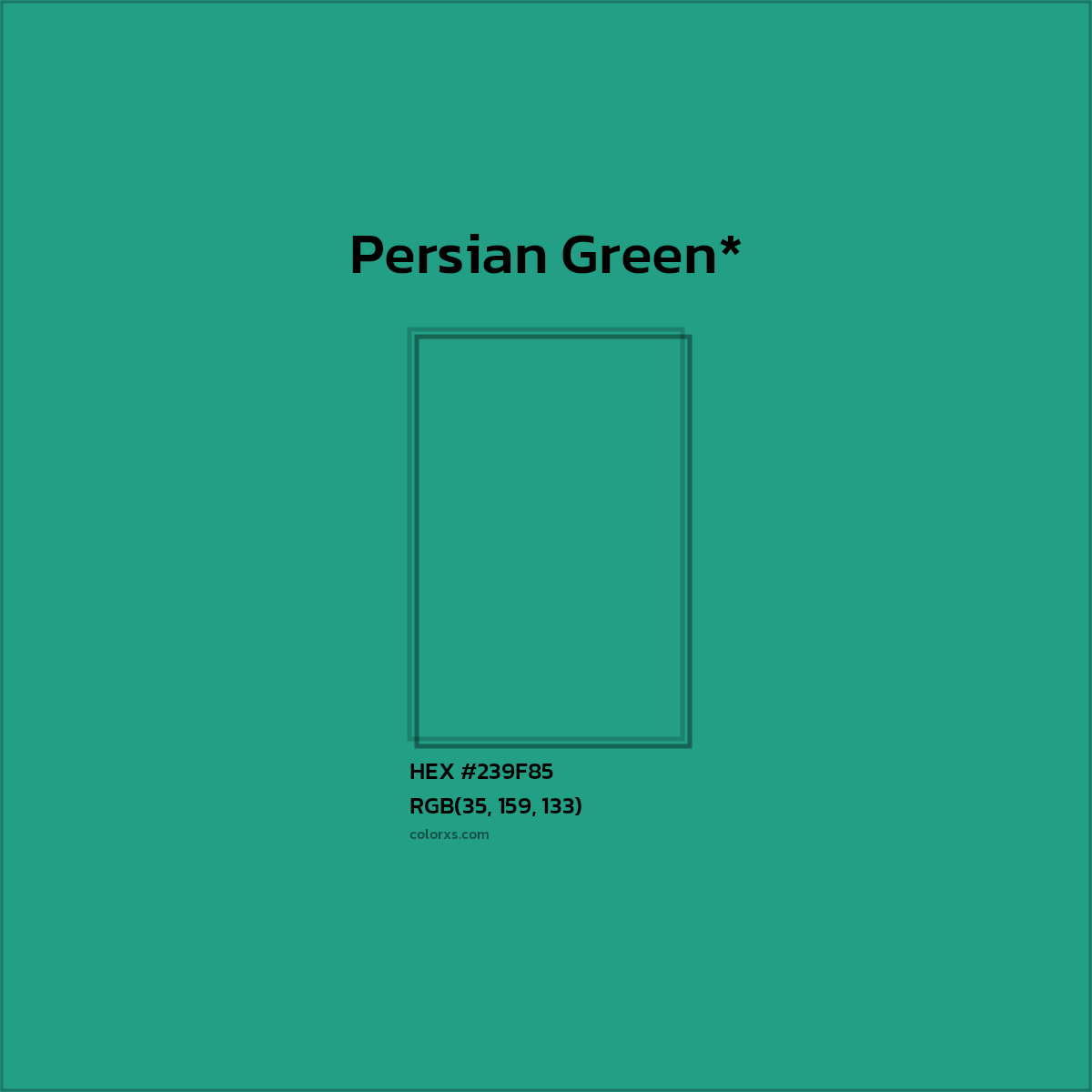 HEX #239F85 Color Name, Color Code, Palettes, Similar Paints, Images