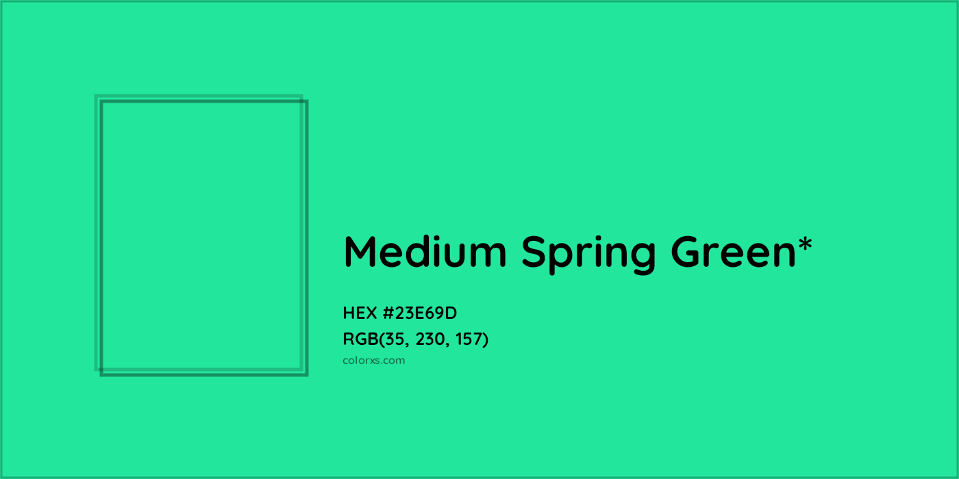 HEX #23E69D Color Name, Color Code, Palettes, Similar Paints, Images