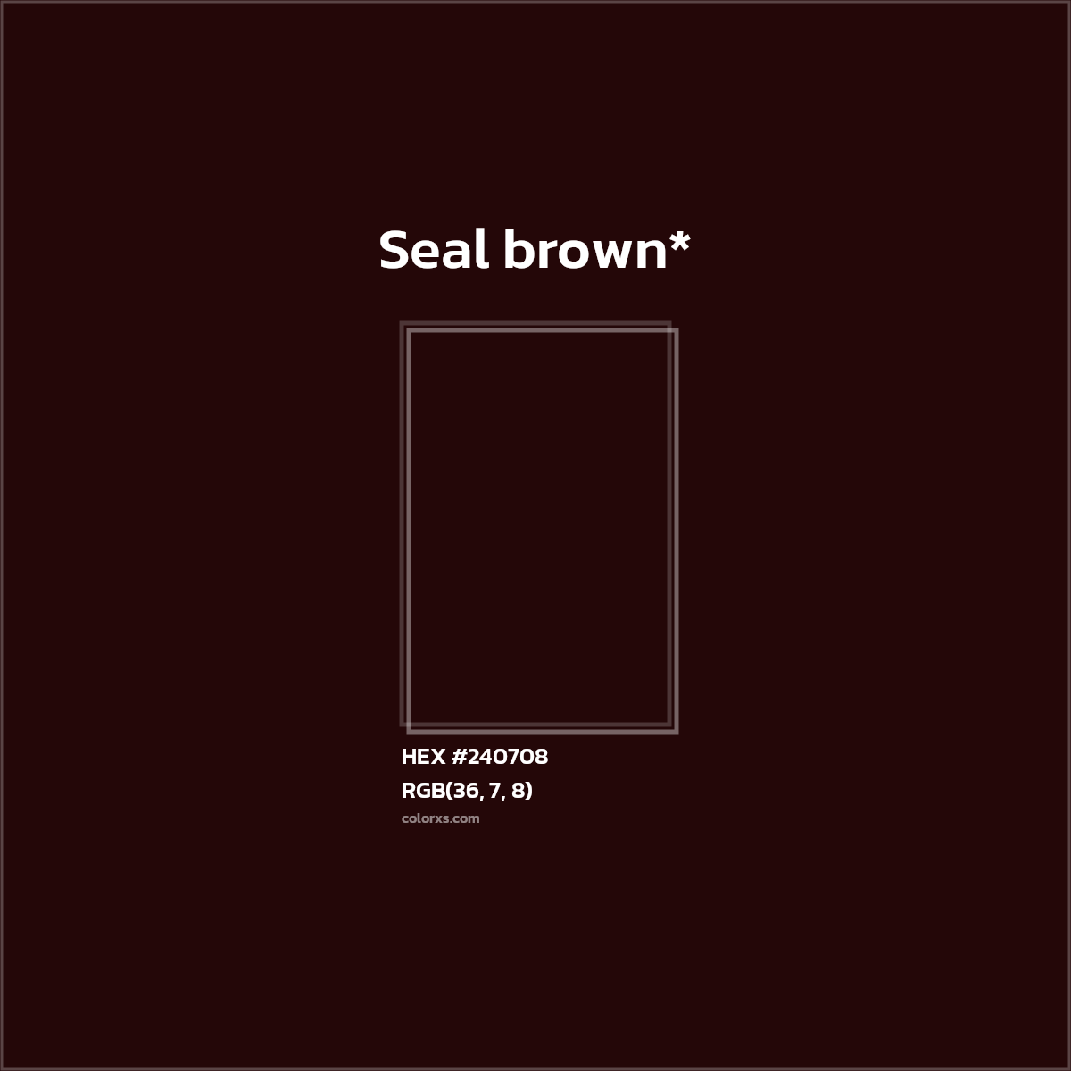 HEX #240708 Color Name, Color Code, Palettes, Similar Paints, Images