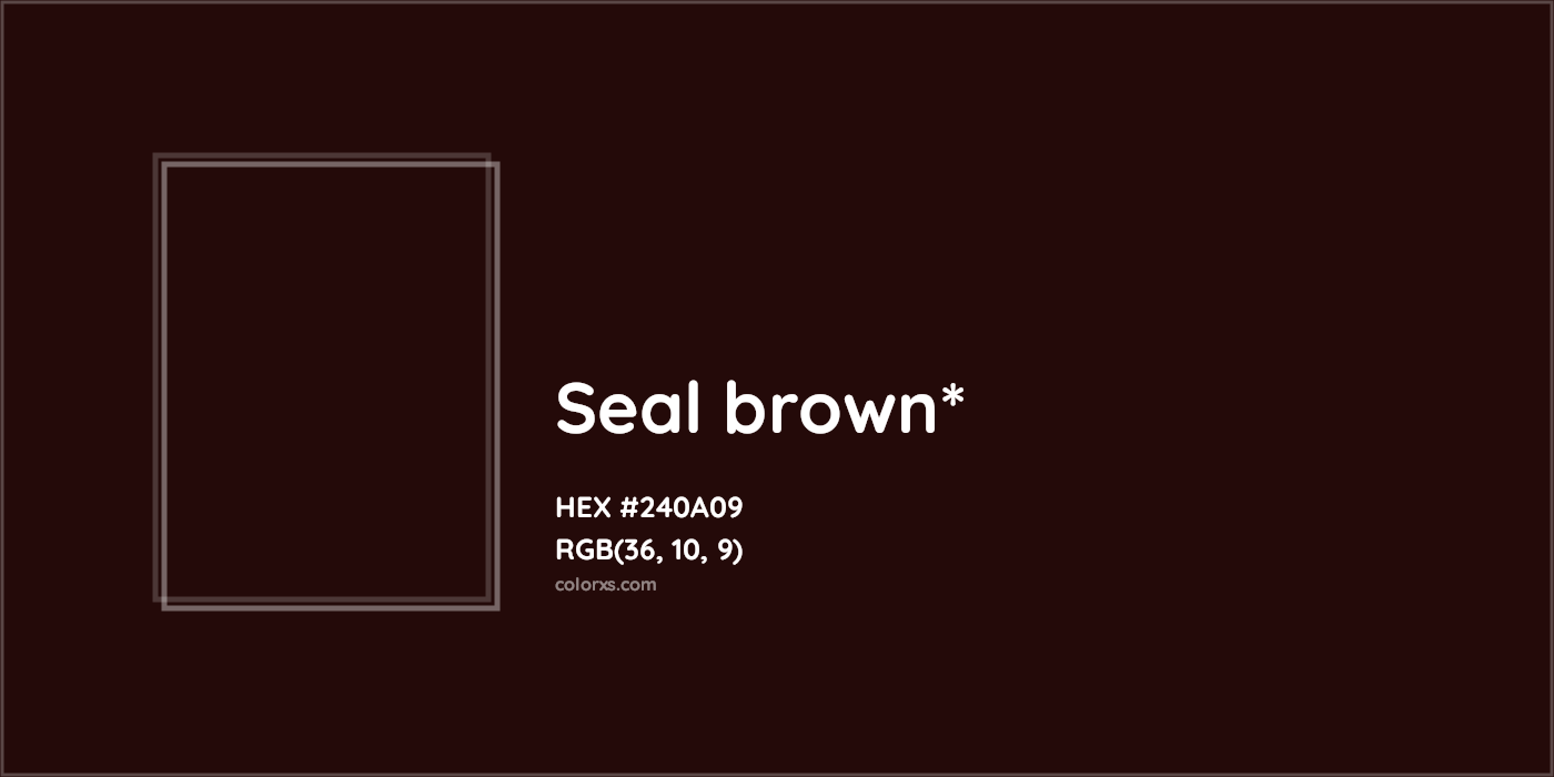 HEX #240A09 Color Name, Color Code, Palettes, Similar Paints, Images