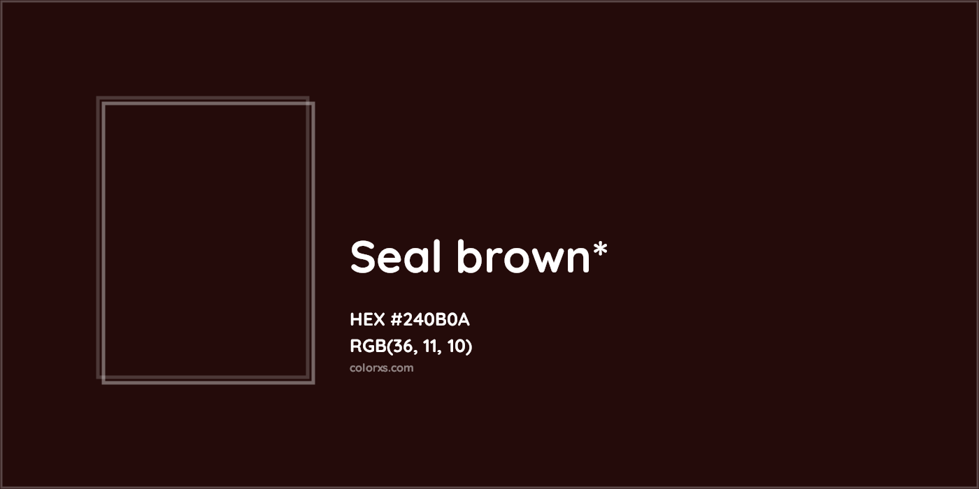 HEX #240B0A Color Name, Color Code, Palettes, Similar Paints, Images