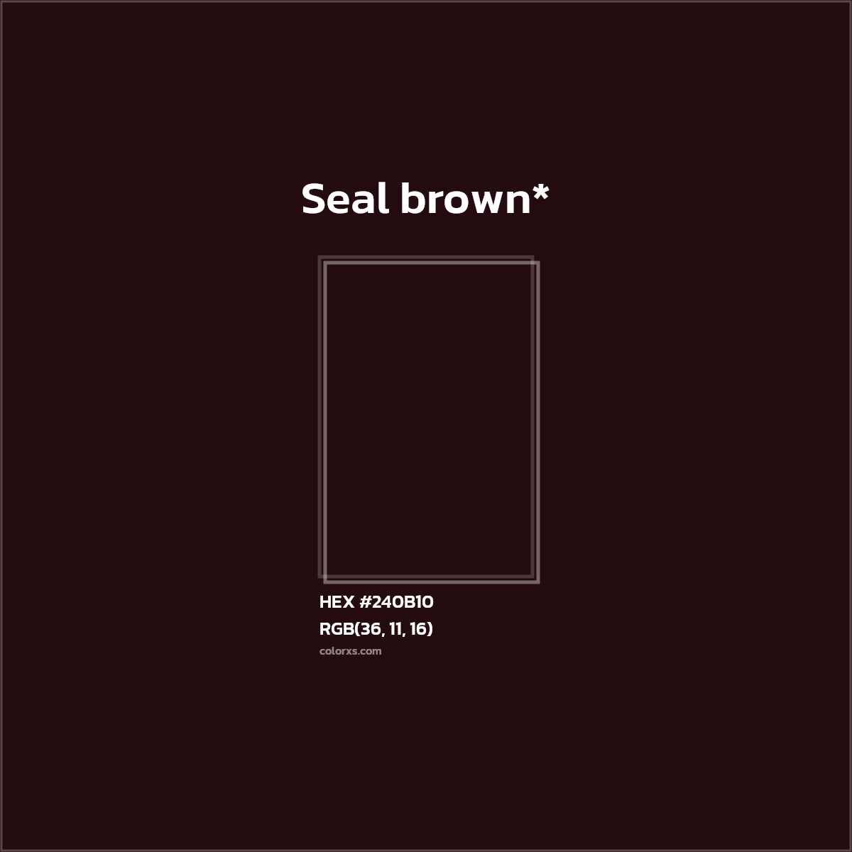 HEX #240B10 Color Name, Color Code, Palettes, Similar Paints, Images