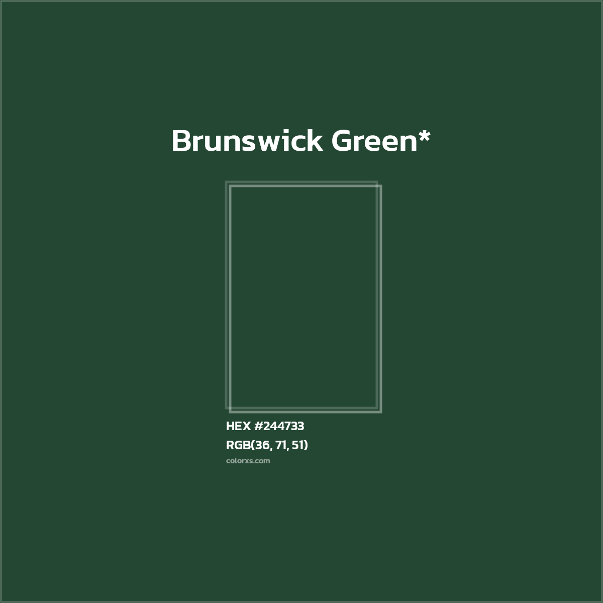 HEX #244733 Color Name, Color Code, Palettes, Similar Paints, Images
