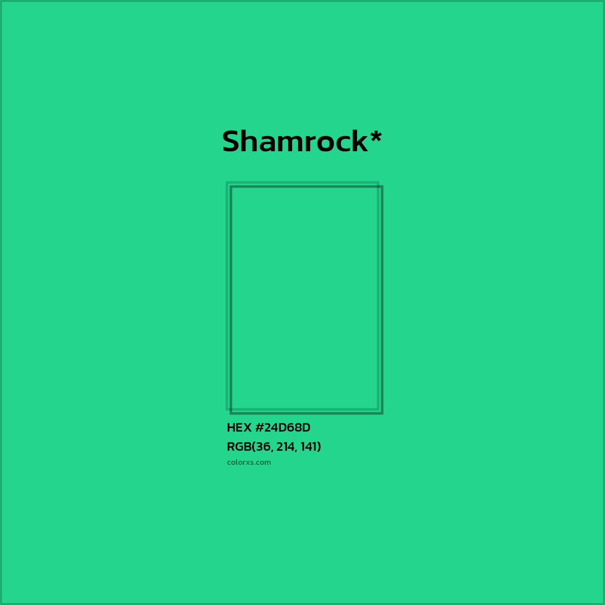 HEX #24D68D Color Name, Color Code, Palettes, Similar Paints, Images