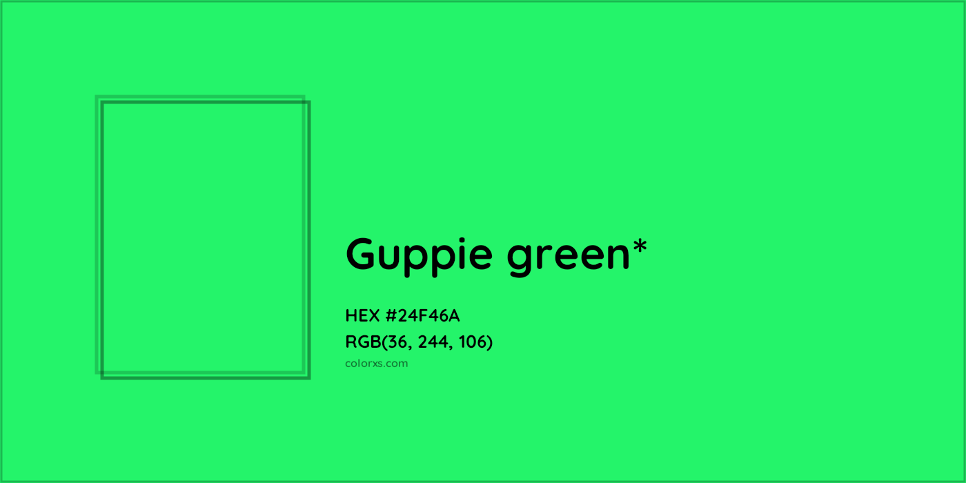 HEX #24F46A Color Name, Color Code, Palettes, Similar Paints, Images
