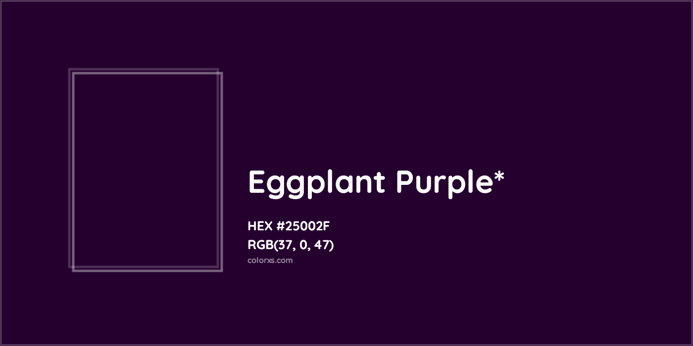 HEX #25002F Color Name, Color Code, Palettes, Similar Paints, Images
