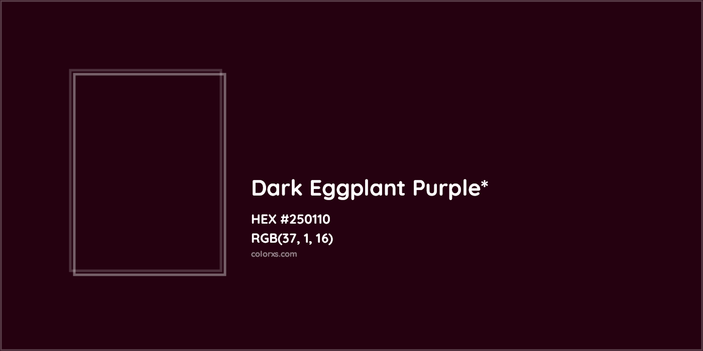 HEX #250110 Color Name, Color Code, Palettes, Similar Paints, Images