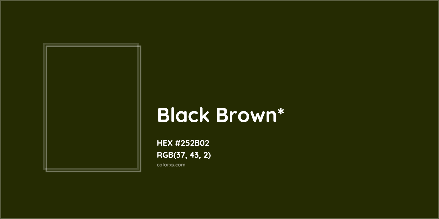 HEX #252B02 Color Name, Color Code, Palettes, Similar Paints, Images