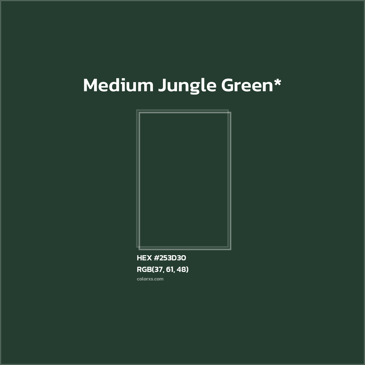 HEX #253D30 Color Name, Color Code, Palettes, Similar Paints, Images