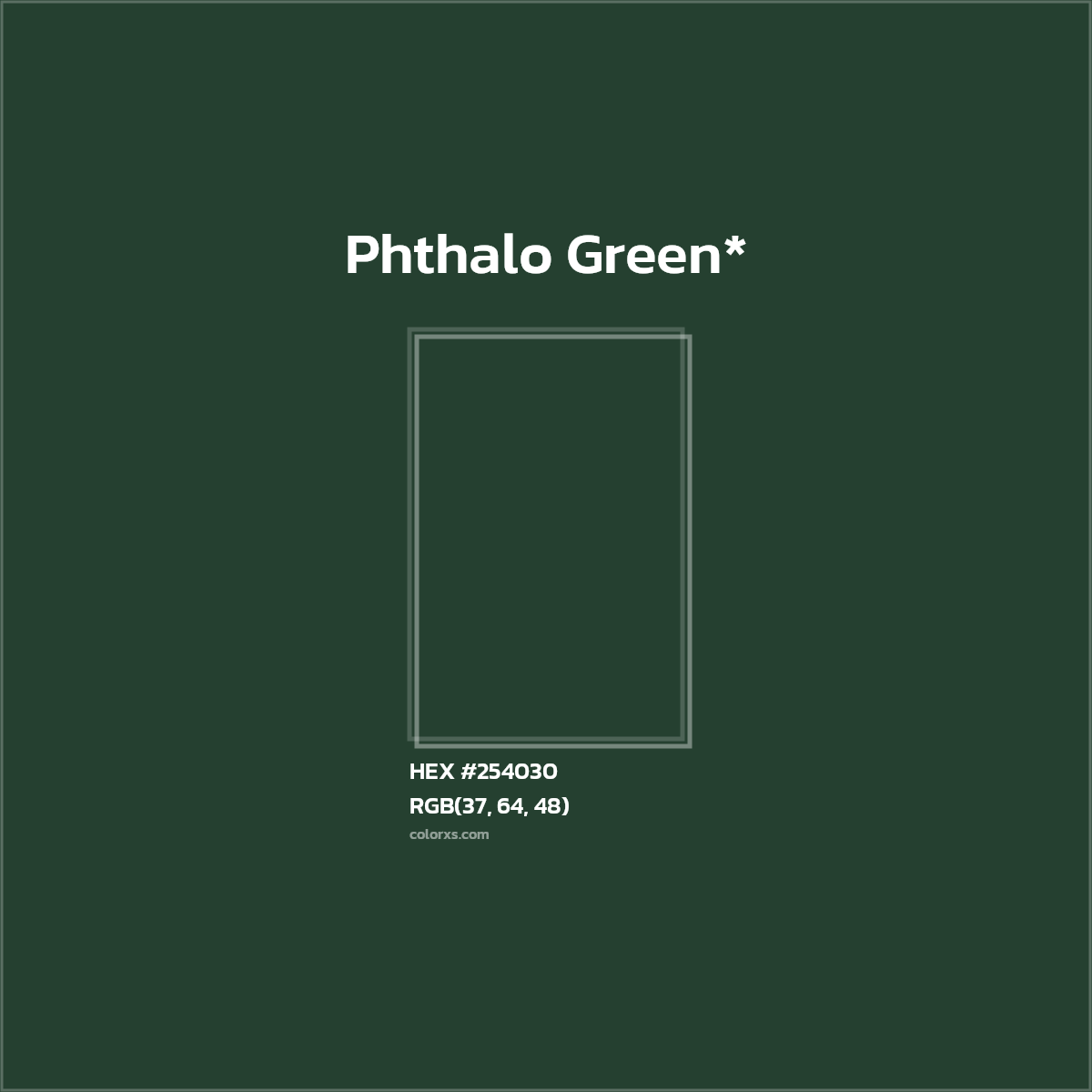 HEX #254030 Color Name, Color Code, Palettes, Similar Paints, Images