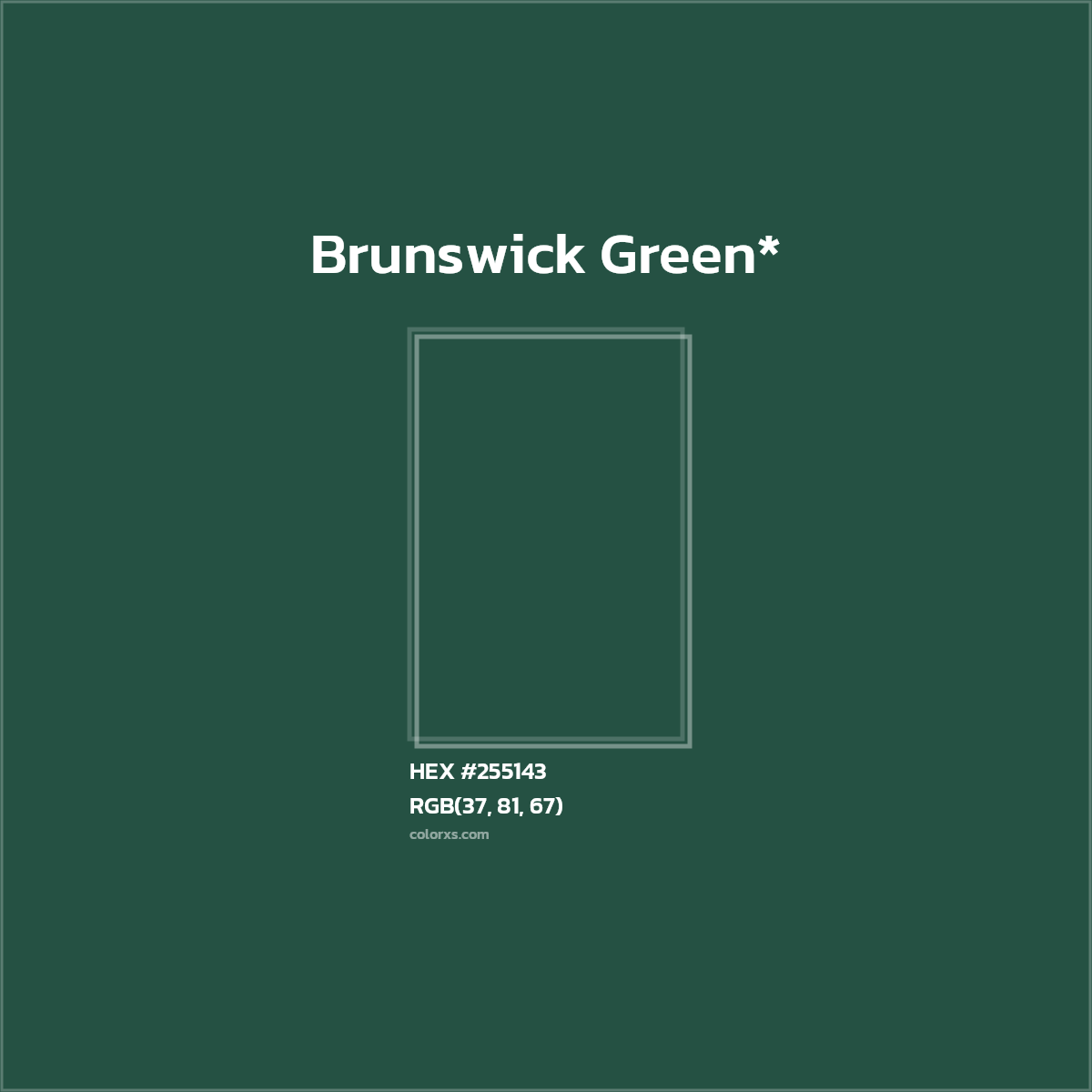HEX #255143 Color Name, Color Code, Palettes, Similar Paints, Images