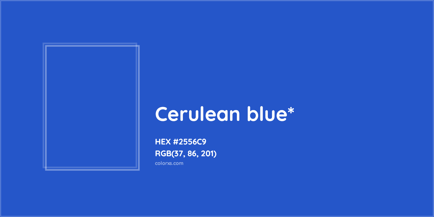 HEX #2556C9 Color Name, Color Code, Palettes, Similar Paints, Images