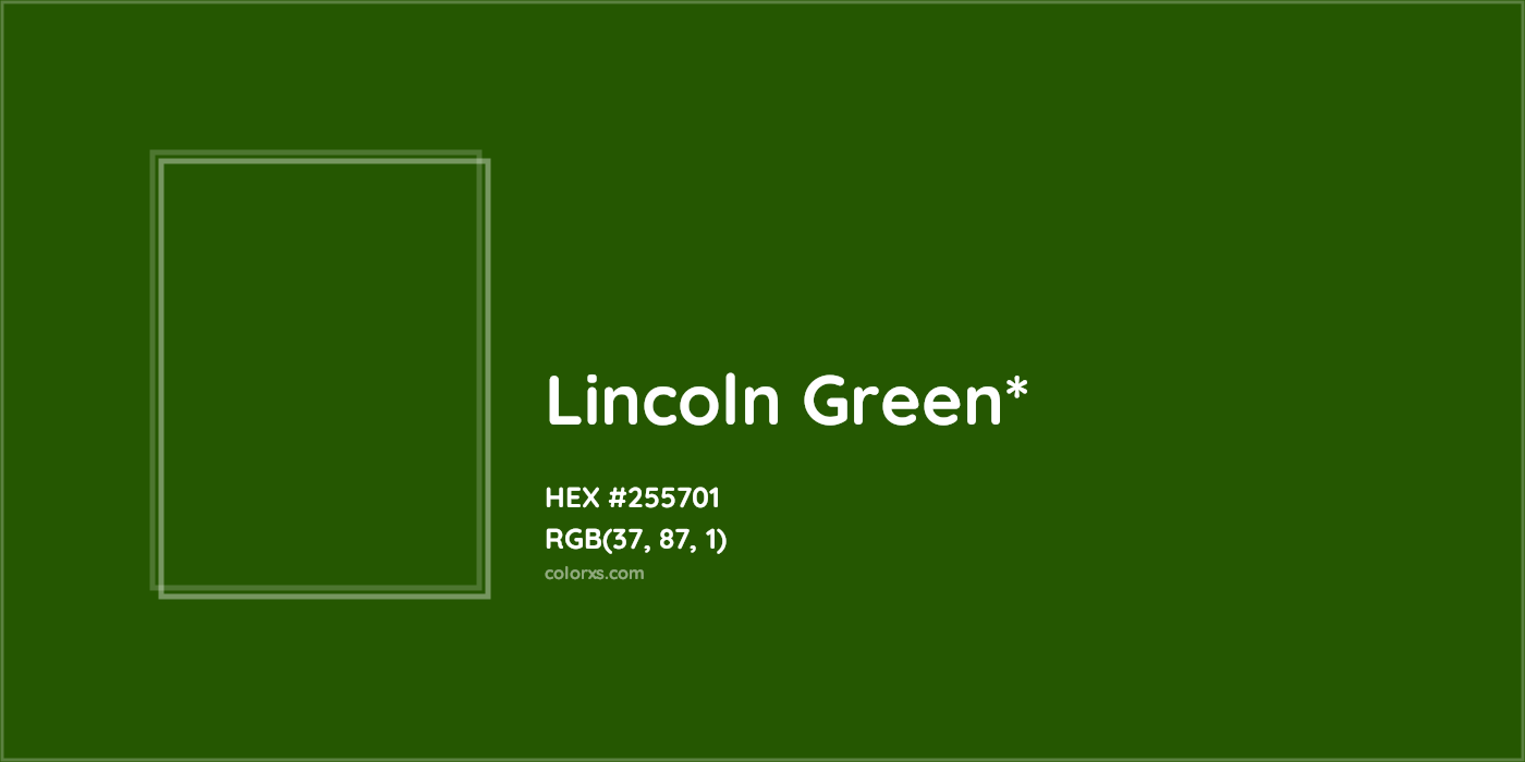 HEX #255701 Color Name, Color Code, Palettes, Similar Paints, Images
