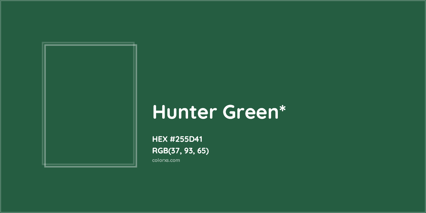 HEX #255D41 Color Name, Color Code, Palettes, Similar Paints, Images