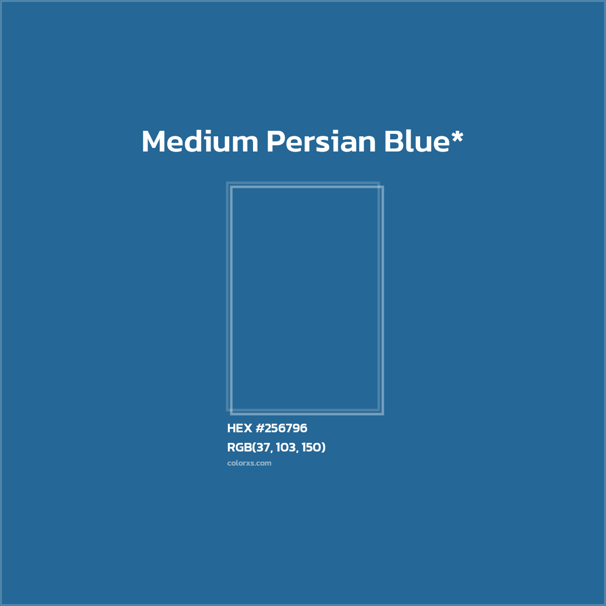 HEX #256796 Color Name, Color Code, Palettes, Similar Paints, Images
